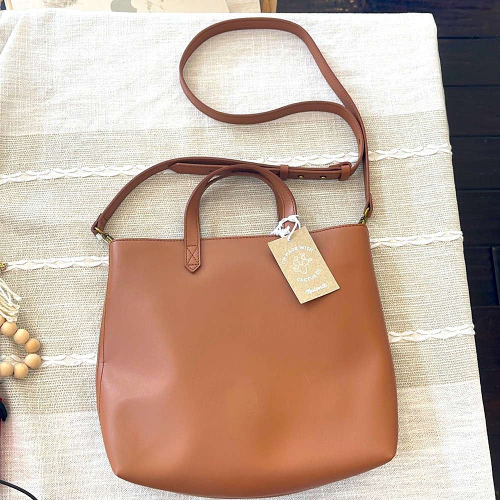 Madewell Small Transport tote Vegan leather purse